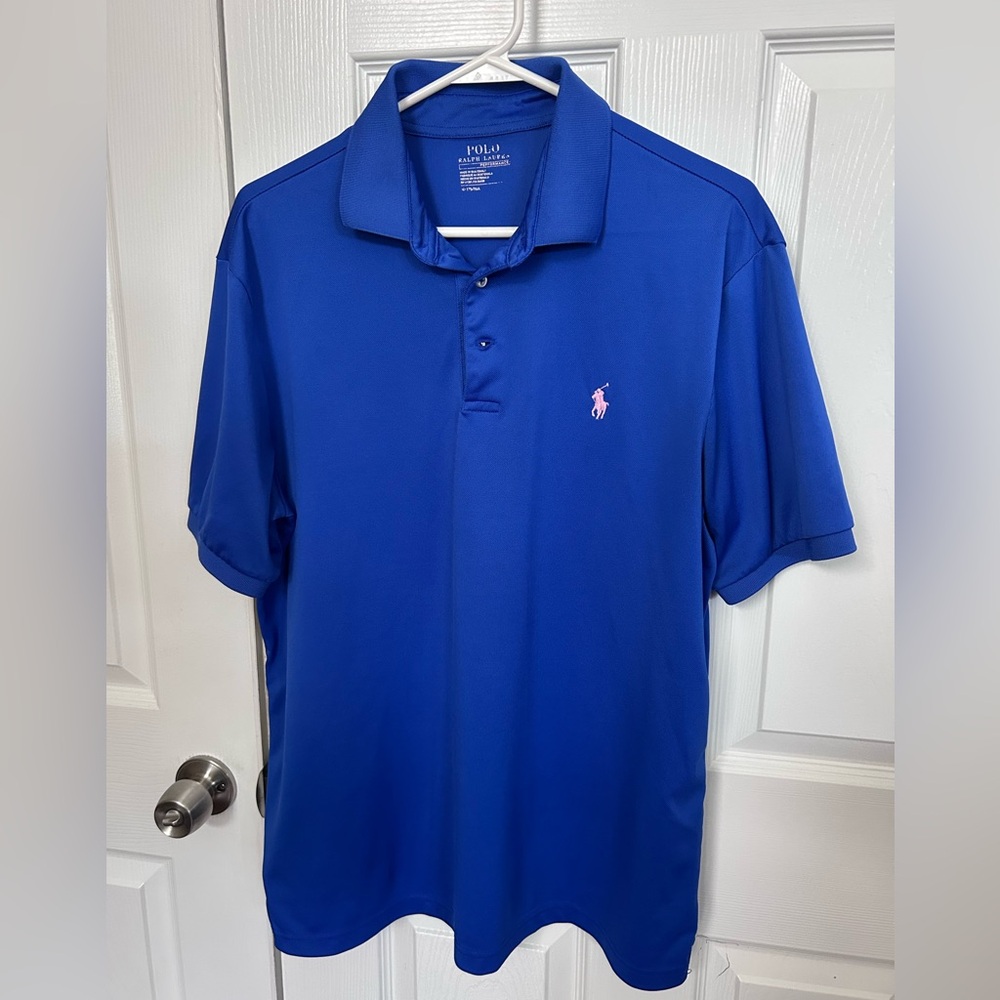 Polo by Ralph Lauren Blue Performance Polo